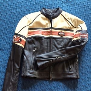 Harley Davidson Leather Motorcycle Jacket
